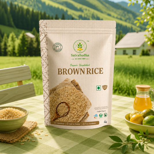 Organic Unpolished Brown Rice