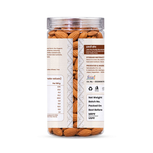 Organic Raw Almonds (बादाम)
