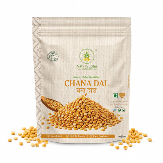 Malwa Unpolished Organic Chana Dal