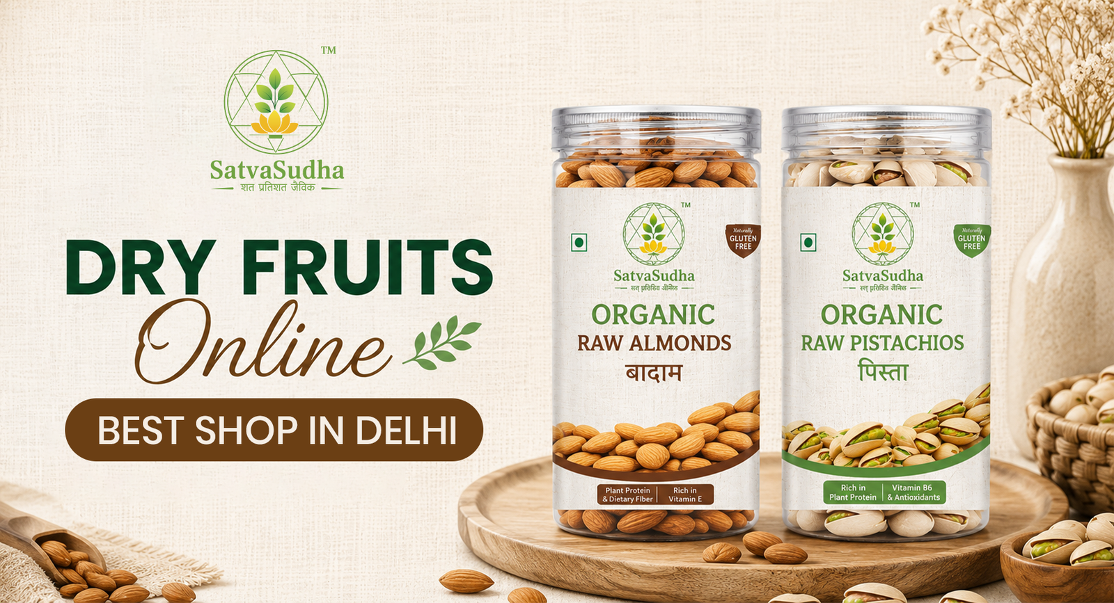 Satvasudha Dry Fruits Online | Best Shop in Delhi