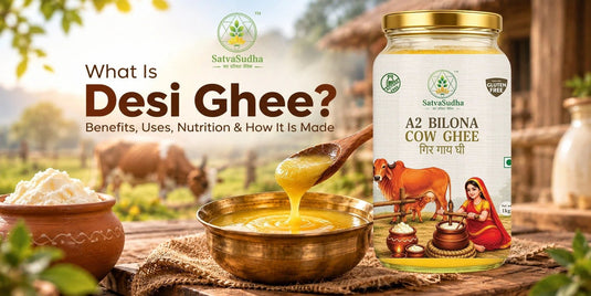 What Is Desi Ghee? Benefits, Uses, Nutrition & How It Is Made - Satva Sudha