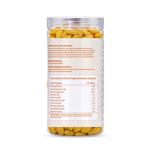 Organic Raw Raisins (किशमिश)