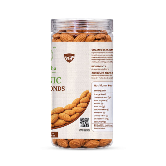 Organic Raw Almonds (बादाम)