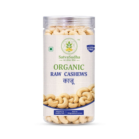 Organic Raw Cashews (काजू) - Satva Sudha