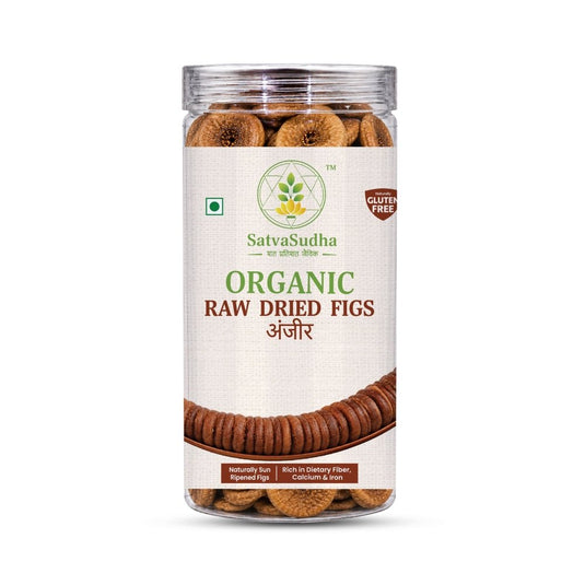 Organic Raw Dried Figs (अंजीर) - Satva Sudha