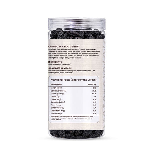 Organic Raw Raisins - Satva Sudha