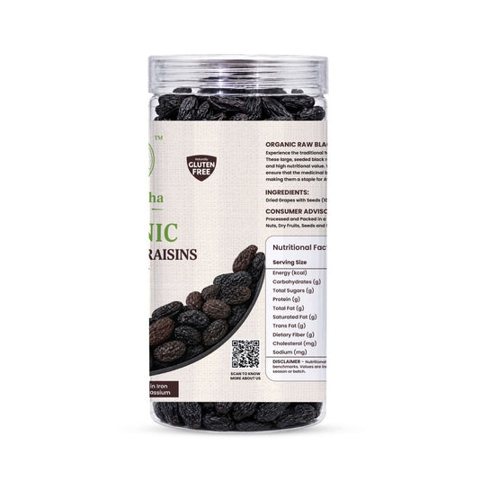 Organic Raw Raisins - Satva Sudha